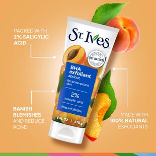 St. Ives Acne Control Apricot Face Scrub Deep Exfoliator