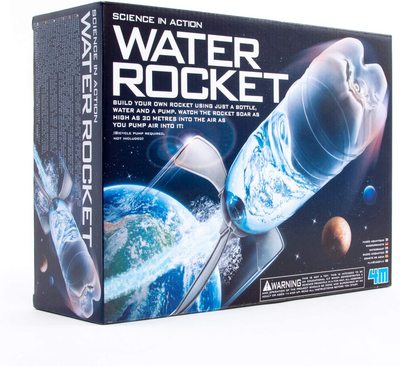 美国4M Water Rocket Kit, DIY Science Space Stem Toys