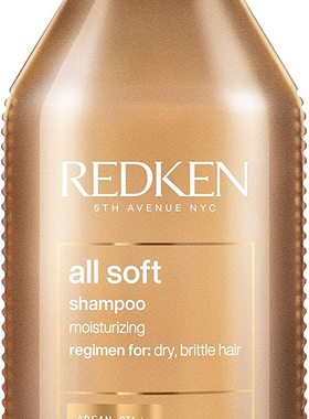 美国REDKEN All Soft Shampoo | For Dry/Brittle Hair