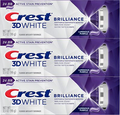 美国Crest 3D White Brilliance Teeth Whitening Toothpaste