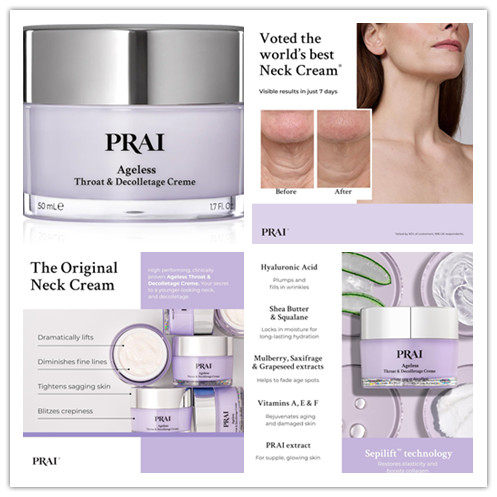 PRAI Ageless Throat & Decolletage Creme 50ml Neck Creme