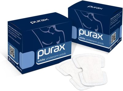 PURAX Double Pack Pure Pads Antiperspirant - Pack of 30 Pads