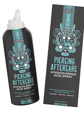 BASE LABORATORIES Piercing Aftercare Hypochlorous Acid Spray