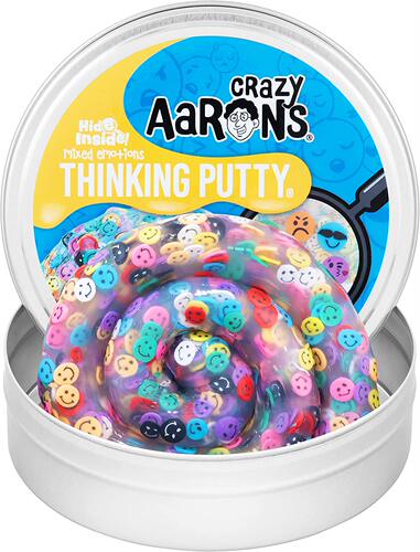 Crazy Aaron's Hide Inside!® Mixed Emotions Thinking Putty®