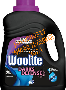 Woolite All Darks Liquid Laundry Detergent, 66 Loads, 100 oz
