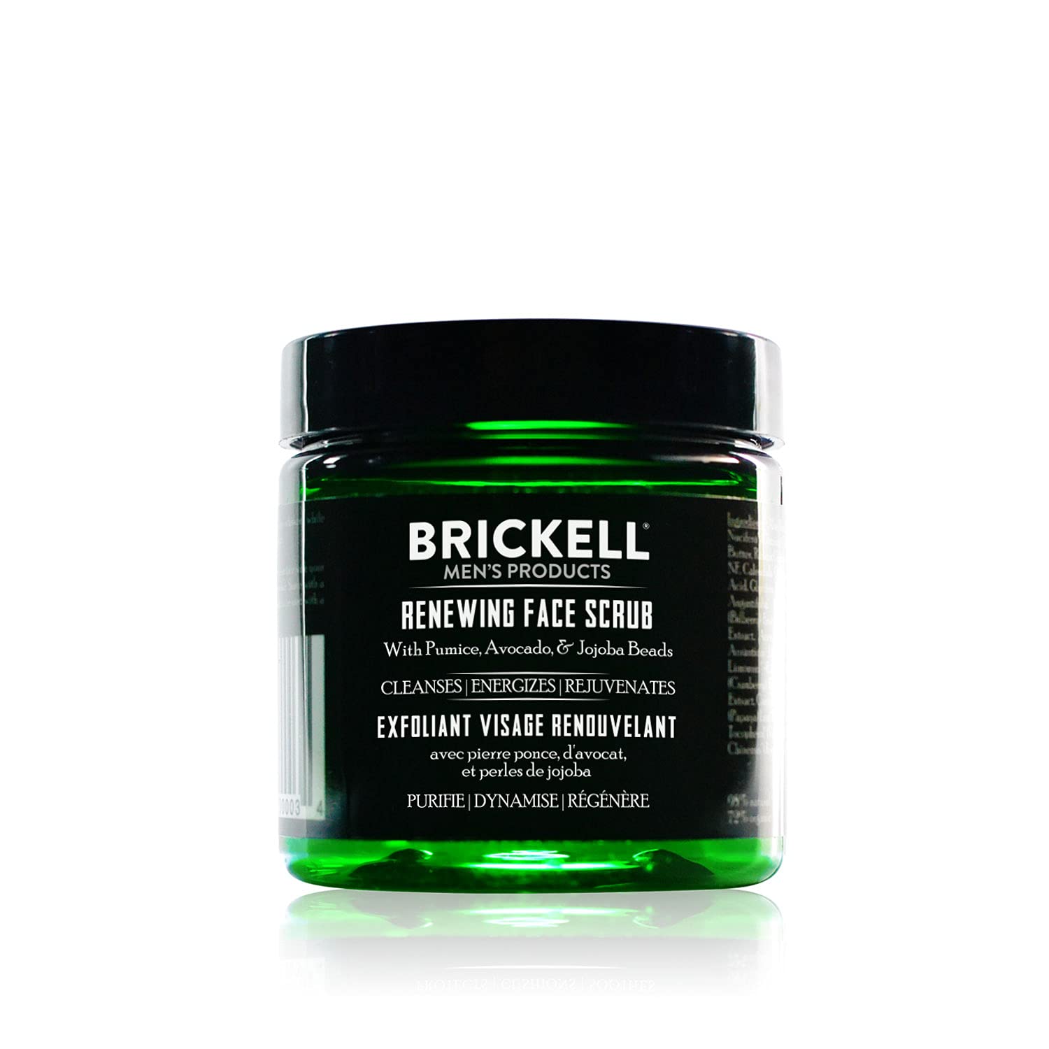 Brickell Men's Renewing Face Scrub for Men 2 Ounce, Scented