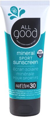 All Good Sport Sunscreen Lotion - Zinc Oxide - SPF 30 (3 oz)
