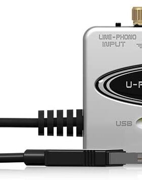 Behringer U-Phono Ufo202 Usb Audio Interface With Built-In