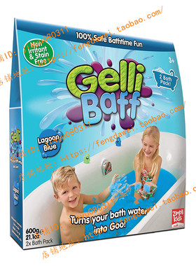 在途 Zimpli Kids Gelli Baff-Twin Pack Bath Play Toy, Blue