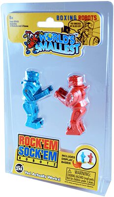 美国Worlds Smallest Rock 'Em Sock 'Em Robots