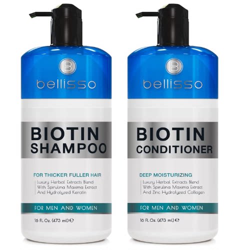 BELLISSO Biotin Shampoo and Conditioner Set洗护套装 - 封面