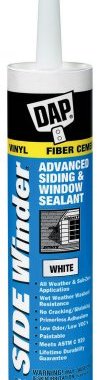 Dap 801 White Side Winder Advance Polymer Siding and Wind