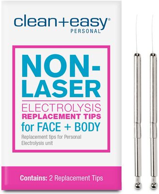 美国Clean + Easy Non-Laser Electrolysis Replacement Tips