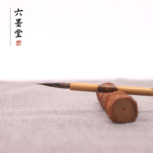 叶筋笔衣纹白描花枝俏叶描线笔