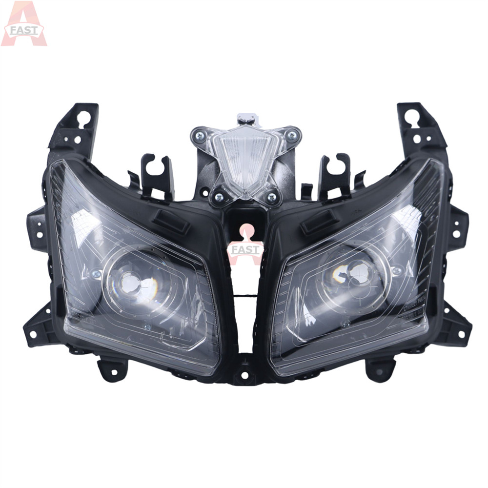 适用雅马哈 TMAX530 T-MAX530 12-13-14年 前大灯前车头 大灯总成