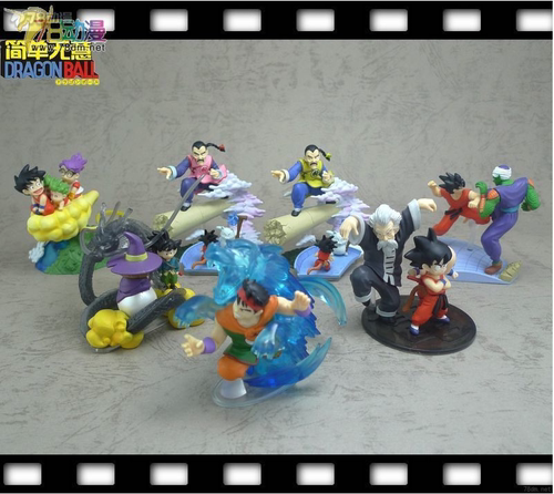 七龙珠HG场景水晶婆婆扭蛋万代