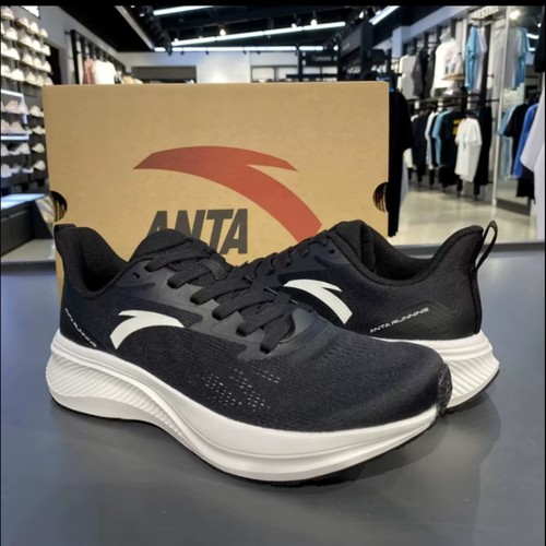 安踏轻质透气舒适跑步鞋女夏季新款软底慢跑运动鞋女鞋122425534