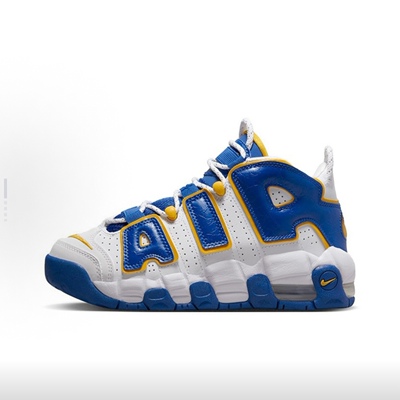 W仓 Nike Air More Uptempo大AIR 皮蓬防滑减震 白蓝色DZ2759-141