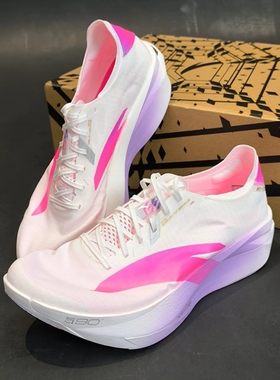 安踏C202 G9 2代男低帮缓震耐磨马拉松碳板竞速跑步鞋112545573