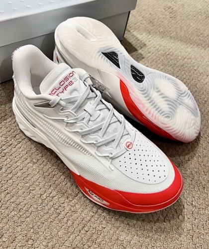 ANTA Type 2 红刃专业实战减震耐磨低帮碳板篮球鞋112541102vs