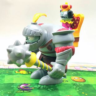 近卫巨人僵尸侏罗纪原始雪人僵尸新品植物大战僵尸玩具儿童生日礼