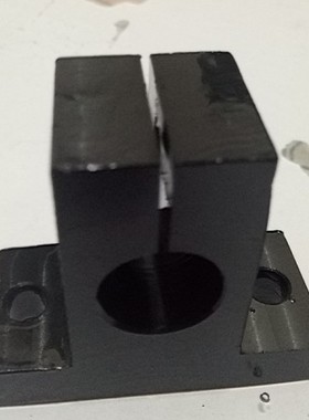 45号钢立式直线光轴支架/固定座SK8/10/12/13/16/SK20/25/30/35