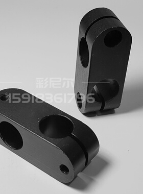 铝倒圆弧光轴十字连接件不锈钢管固定支架管夹十字夹 RDA01 RDA21