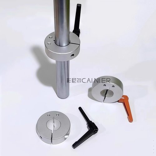 光轴固定环带固定把手型快速锁紧光轴固定环快速固定行程固定环