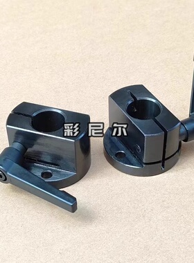 梯形丝杠防转动固定件MTQDB/MTQDM/MTQAB/MTQAM把手锁紧圆法兰型