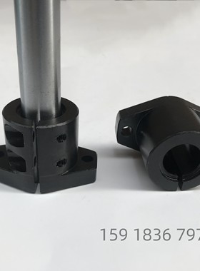轴固定支座长导向型轴座SHFTL SHFL SHFDL8 10 12 15 16 20 圆形