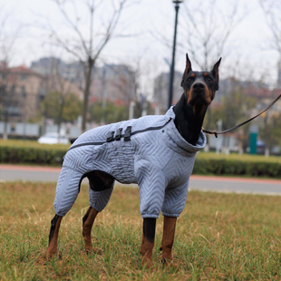 宠物狗衣服冬季加厚保暖羽绒棉服中大型犬防风防水杜宾马犬狗棉衣