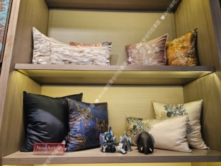 泰国专柜代购Jim Thompson泰丝靠背垫套 45cm 大象 花朵 不含芯