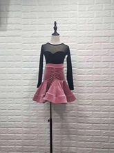 少儿童拉丁舞服装女童拉丁舞蹈裙1