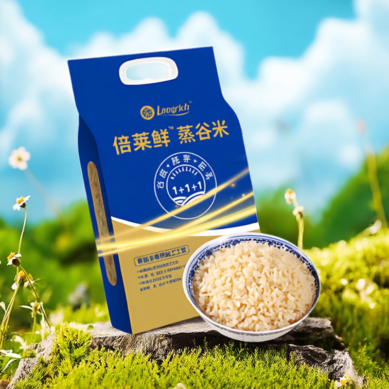 隆力奇倍莱鲜蒸谷米2kg*1袋