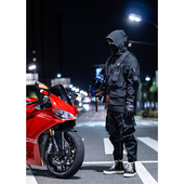 轻机能先锋城市功能袋防水机车锥型束脚长裤 REINDEE LUSION