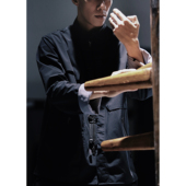 REINDEE LUSION 中式 先锋机能无缝口袋防水盘扣国风唐装 外套