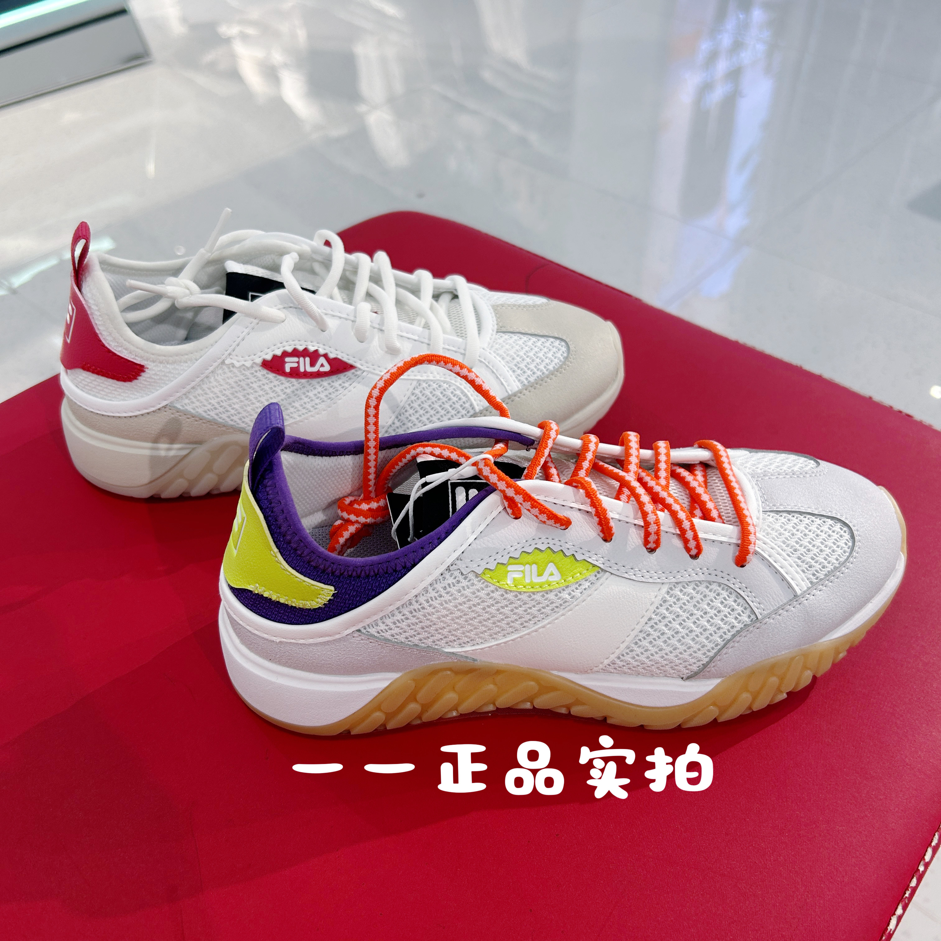 FILA斐乐女鞋DUNE FLOW先锋板鞋2025夏新款沙丘鞋休闲运动523211