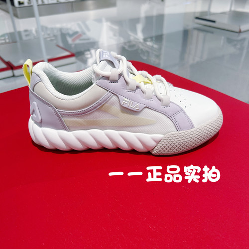 FILA斐乐小白鞋女鞋先锋板鞋官绳索鞋休闲鞋子运动鞋423208