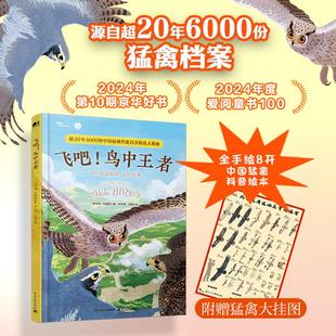 飞吧！鸟中王者：听中国猛禽讲它们的故事 一本“猛料”十足的中国猛禽科普大绘本，源自20年的6000份真实档案，33种中国猛禽的鸟