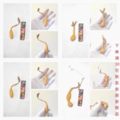 天然葫芦蚂蚁肚手捻小手把文玩异型解压带龙头随身件实图选购 包邮