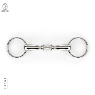 马嚼子马口衔不锈钢口衔铁马术配件骑马装备马房备品 968