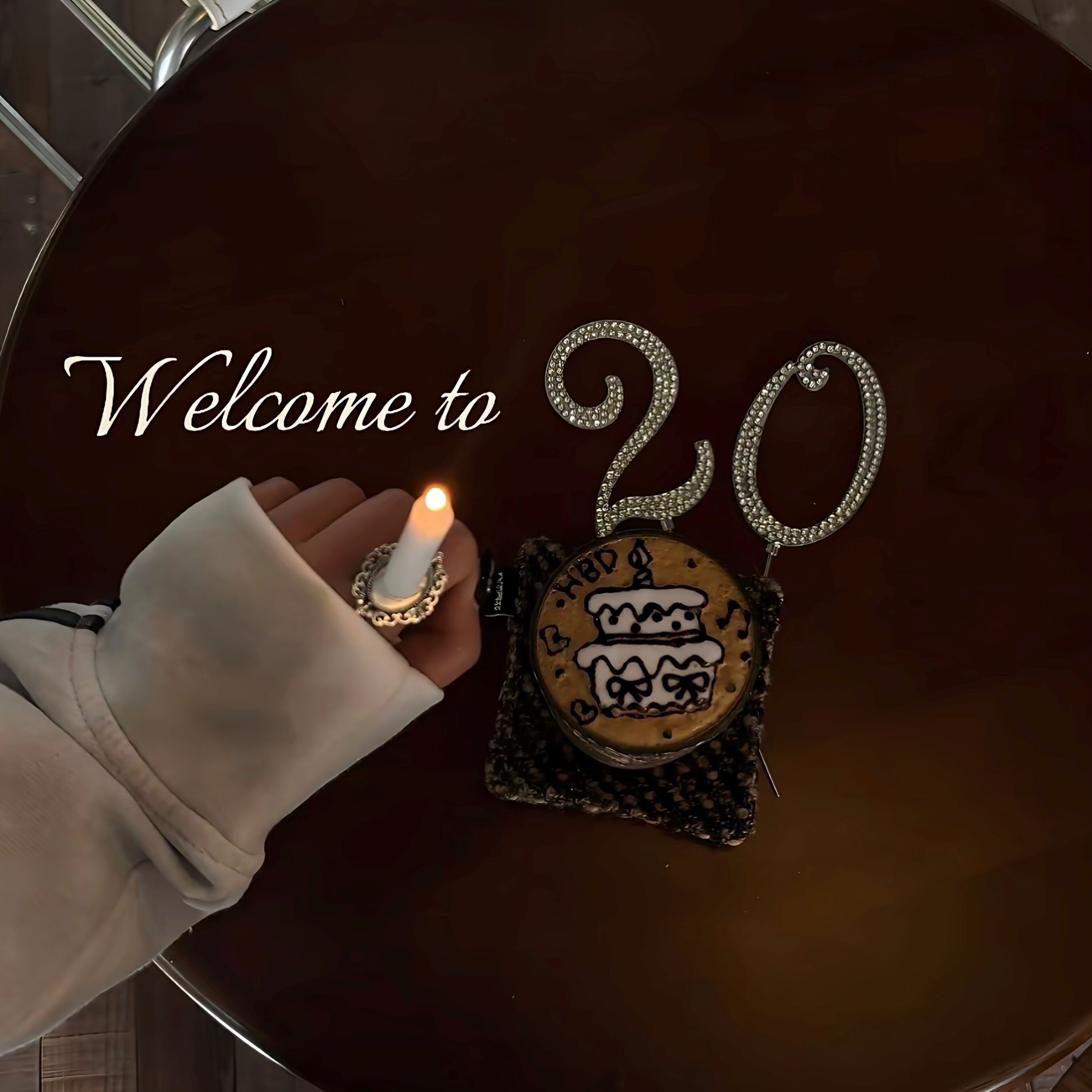 创意钻石数字蜡烛2026新款生日蛋糕装饰甜品台摆件蜡烛戒指送朋友