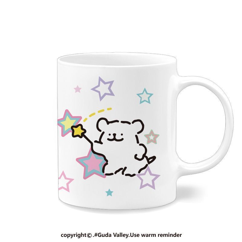 线条小狗周边杯子小清简约马克杯文艺卡通一对陶瓷杯陶瓷水杯情侣