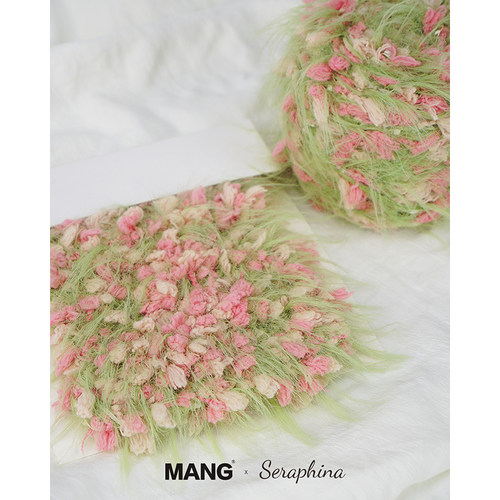 MANG绿野之上钩针编织中粗手工线