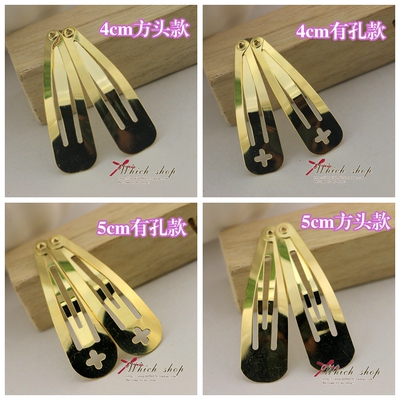 独家定制 4cm/5cm高档挂金加厚出口BB夹跳板夹广州韩单出口款
