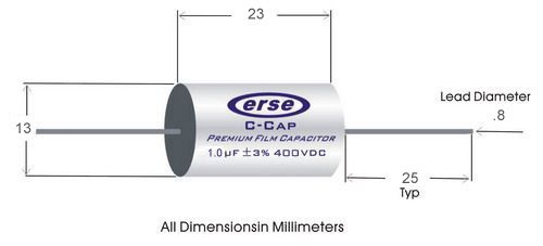 美国 ERSE C-CAP 发烧电容 1.0-33u 400v   分频 耦合