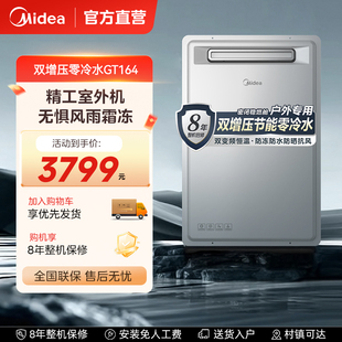燃气热水器室外机16升家用天然气零冷水GT164 美 政府补贴