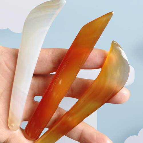 点穴刀多功能玛瑙刀材质好无瑕疵
