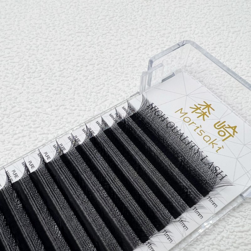 森崎高端三叶草睫毛超细自然花型