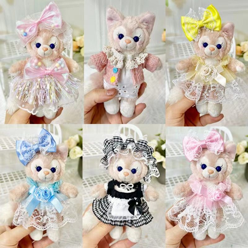 贝儿钥匙扣挂件着替替换娃娃衣服